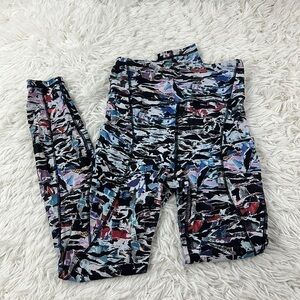 Lululemon Break Free Tight (25") Culture Clash Starlight Black